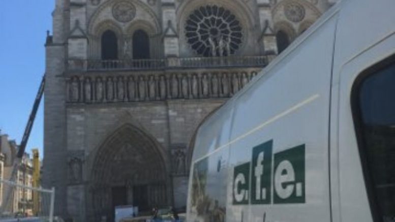 Retour sur chantier : notre robot télécommandé BROKK 330 au cœur de Notre-Dame de Paris