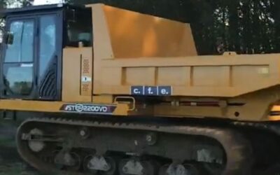 Le matériel CFE Location en action : Dumper Morooka mst-2200